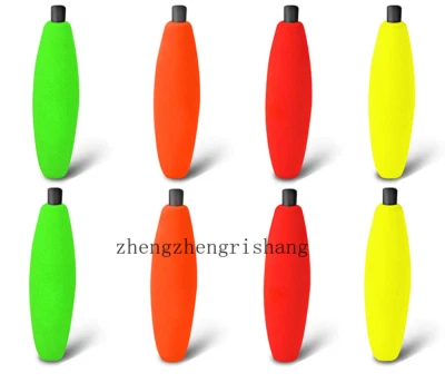10/30Pcs Peg Floats Foam Cigar Floats Fishing Bobber with Pipe Plug Floats - Image 1 of 4
