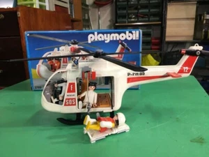 PLAYMOBIL helicopter with original box, perfect condition - Picture 1 of 3