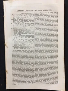 Geology - Footprints of the Creator 1850 Hugh Miller - Picture 1 of 9