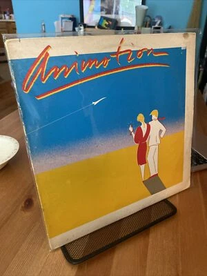 ANIMOTION - Self Titled  1984 New Wave Vinyl LP With Obsession & Let Him Go - Image 1 of 2