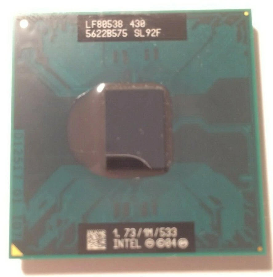 CPU INTEL Celeron M 430 SL92F 1.73 GHz - FSB 533MHz - 1MB - Immagine 1 di 1