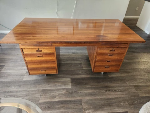Mid Century Modern Danish design by Nipu  made of elegant  Brazilian Rosewood Cover