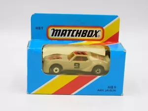 Matchbox Superfast AMX Javelin Pro Stocker Macau 80S MB-9 In Blue Box - Picture 1 of 3