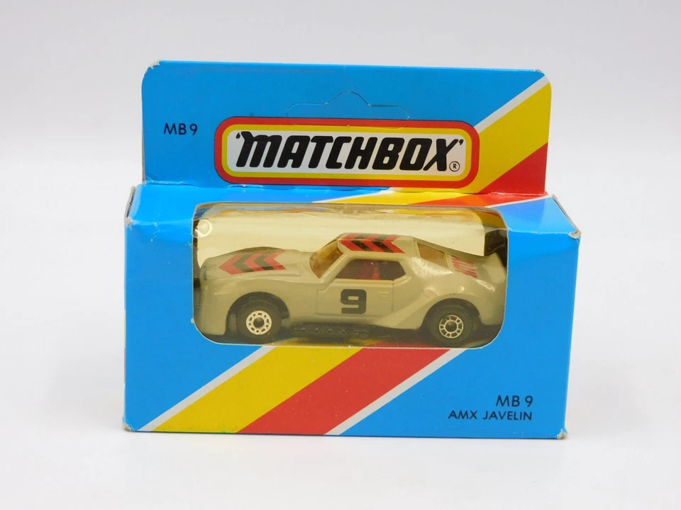 Matchbox Superfast AMX Javelin Pro Stocker Macau 80S MB-9 In Blue Box - Image 1 of 3