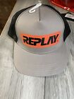 BNWT Replay Grey Logo Baseball Cap-One Size