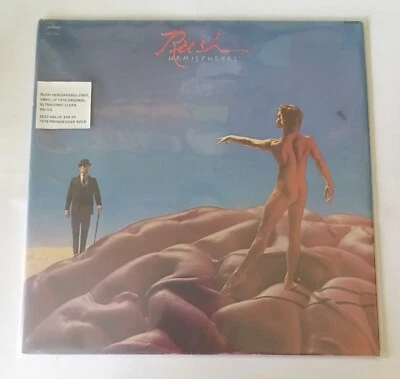 Rush Hemispheres Vinyl Lp 1978 Original Ultrasonic Clean VG/VG - Image 1 of 4