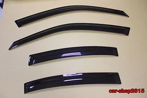 Window Visor Vent Sun Shade Rain Guard for BMW E46 4D 1998-2006 4pcs - Bild 1 von 4