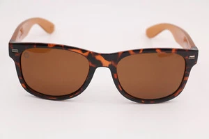 Knockaround Fort Knocks Kustom Brown Tort/Amber Polarized Sunglasses 54-21-139 - Picture 1 of 7
