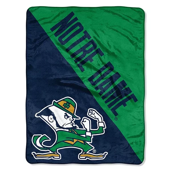 Notre Dame Fighting Irish Northwest 46x60 Halftone Micro Raschel Throw Blanket - Image 1 of 1