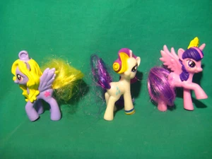 Lot of 3-My Little Pony toys-Made for McDonalds-Hasbro 2014 - Picture 1 of 4