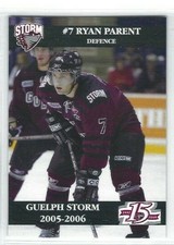 2005-06 Guelph Storm (OHL) Ryan Parent