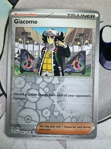 Giacomo Reverse Holo English Pokemon TCG BKBO09 - Picture 1 of 1