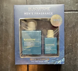(Duo 2x Pack) Blackstone Men's Sea & Surf Eau De Toilette 3.4 oz + 1 oz Cologne - Picture 1 of 5