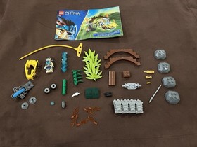 Lego 70104 JUNGLE GATES Legends of Chima. speedorz LENNOX. 100% Complete