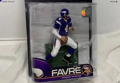Figura Brett Favre NFL McFarlane Nueva En Paquete🎄 Foto 1 de 3