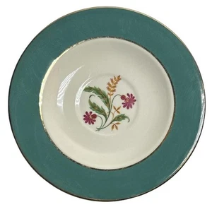 Homer Laughlin China BERKSHIRE Cáscara de huevo M53N5 Platillo Plato 6" Juego Lote de 6 MCM - Imagen 1 de 8