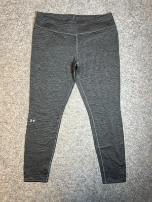 Leggings Under Armour Mujer Gris Talla Grande Base 2.0 Heatgear Mezcla Poliéster Foto 1 de 4
