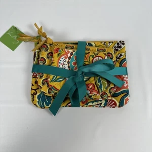 Vera Bradley Cosmetic Trio Provençal Pattern Discontinued - Picture 1 of 7