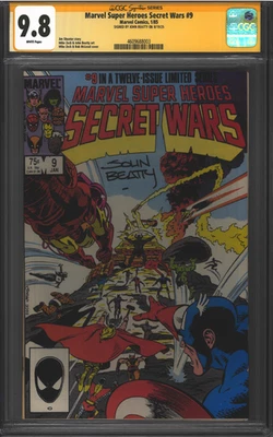 Marvel Super-Heroes Secret Wars #9 CGC 9.8 SS (Marvel Comics January 1985) - Image 1 of 2