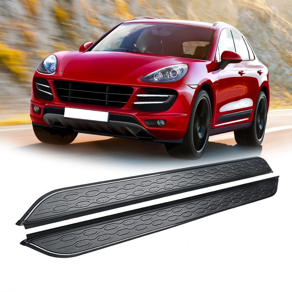 Barra Nerf estribo lateral 2 piezas apta para Porsche Macan 2014-2024 2025 Foto 1 de 4