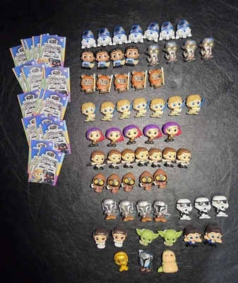 Star Wars Doorables Series 1 Galaxy Peek Figures - Huge 60-Piece Lot Rare HTF - Image 1 of 4