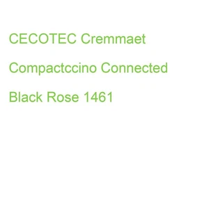 CECOTEC Cremmaet Compactccino Connected Black Rose 1461 (8435484014618) - Bild 1 von 2