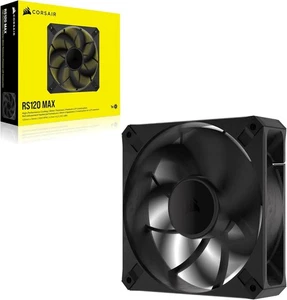 Ventilateur simple Corsair RS120 MAX 120mm PWM épais NEUF - Photo 1/4