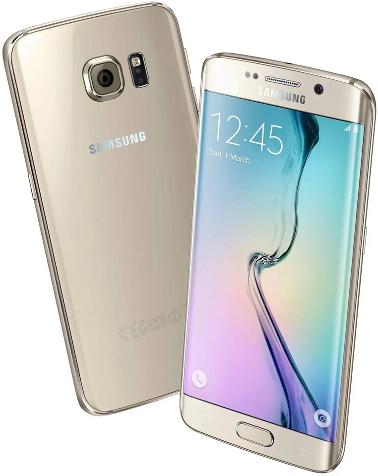 Samsung Galaxy S6 Edge 128GB Gold Platinum SM-G925 Neu UNGEÖFFNET in OVP SEALED - Bild 1 von 1