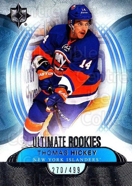 2013-14 UD Ultimate Collection #67 Thomas Hickey - Image 1 of 1