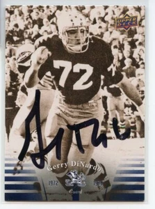 Gerry DiNardo signiert handsigniert Auto 2013 UD NOTRE DAME IRISCHE Karte #26 - Bild 1 von 1