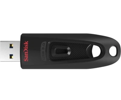 SanDisk Ultra 32,64,128,256 and 512GB USB 3.0 Flash Drive - Image 1 of 4