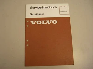 Volvo Omnibus Werkstatthandbuch Gelenkwelle Nordisk Kardan 1600/1700 04.1984 - Picture 1 of 5