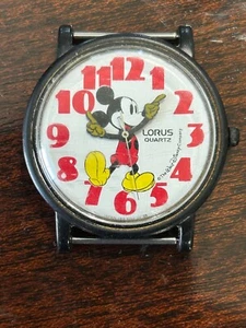 Disney Mickey Lorus Vintage Quartz Watch Face Only Mickey Mouse - Bild 1 von 5
