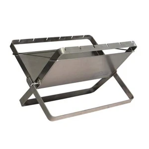 Tenmaku Design Titanium Fire Pit with storage bag compact folding small - Picture 1 of 8