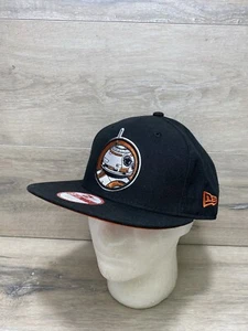 New Era Star Wars BB-8 Negro 9FIFTY Snapback Gorra Ajustable Sombrero Nuevo con Etiquetas - Imagen 1 de 10