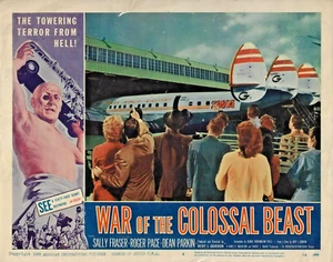 WAR OF THE COLOSSAL BEAST LOBBY CARD #3 PRINT 1958 Bert I Gordon - Picture 1 of 1