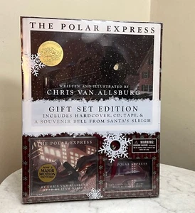Die Polar Express GESCHENKSET EDITION ENTHÄLT HARDCOVER BUCH, CD, BAND & EIN SOUVEN - Bild 1 von 2