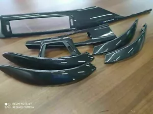 Kit de molduras interiores BMW M3 M4 F32 F30 F31 F36 M Performance 7 piezas fibra de carbono LHD - Imagen 1 de 6