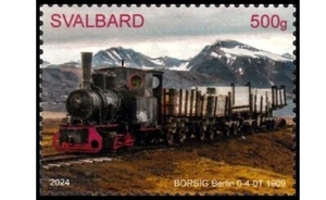 SVALBARD SPITSBERGEN 2024 LOCOMOTIVES LOCOMOTIVE LOKOMOTIVEN TRAIN RAILWAYS - Bild 1 von 1