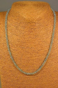 TOPAS SKY BLUE Kette Collier 53,50ct.! Edelstein Schmuck Halskette Heilstein NEU - Bild 1 von 4