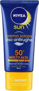 Nivea SPF50+ Crema Solare Antirughe Protezione molto alta - 50 ml - Foto 1 di 3