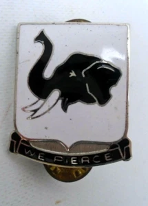  Elefant We Pierce Pin Emaille Hut Revers Fallschirm Dänemark NY D22 - Bild 1 von 5