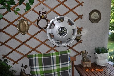 1 x Original VW 14 Zoll Radkappe 6N0601147A OLDTIMER - Bild 1 von 4