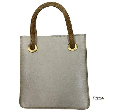 Bolso sin asas de noche dorado Enzo Angiolini nuevo sin etiquetas Foto 1 de 4