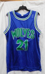 New - Asian Made Kevin Garnett Minnesota Timberwolves Harwood Classic Jersey-XS - Picture 1 of 1
