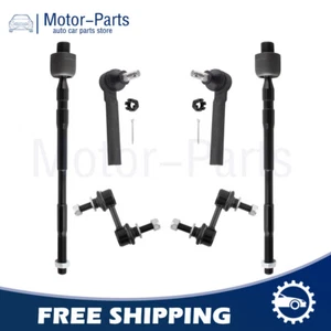For 2006-14 for Subaru Tribeca Front Sway Bar Link Set Inner Outer Tie Rod Ends - Picture 1 of 8