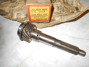 NOS Conv. Transmission Main Drive Gear 1957 Ford Pass 6 With Overdrive B7A-7071F - Picture 1 of 5