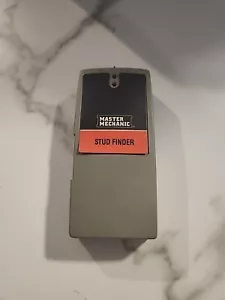 Master Mechanic Stud Finder P/N-50780 (9-VOLT BATTERY NEEDED) TESTED & WORKS - Picture 1 of 12