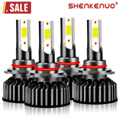 Светодиодные комбинированные фары дальнего и ближнего света для Toyota Avalon 9005+9006 1995-2007 годов выпуска 6000k - Изображение 1 из 4