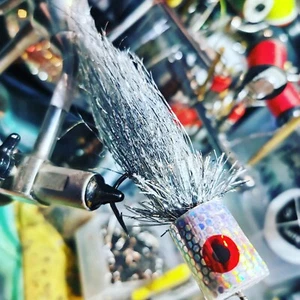 Pike / bass - 8 to 9 inch Robert the roach popper mcfluffchucker - Picture 1 of 22